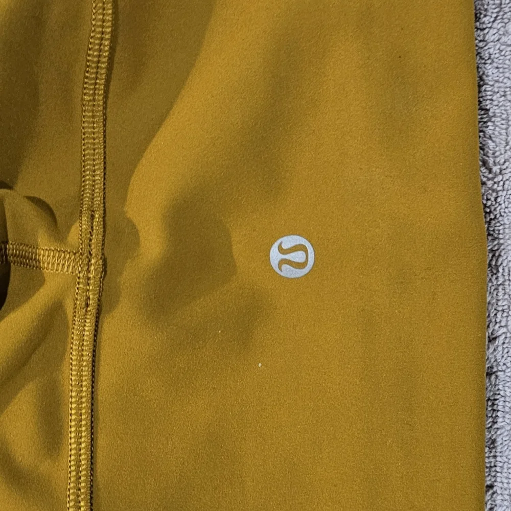 lululemon athletica Mustard Yellow Athletic Shorts - Picture 6 of 9